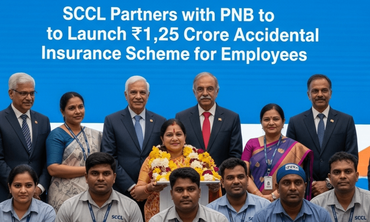 SCCL Partners with PNB to Launch ₹1.25 Crore Accidental Insurance Scheme for Employees